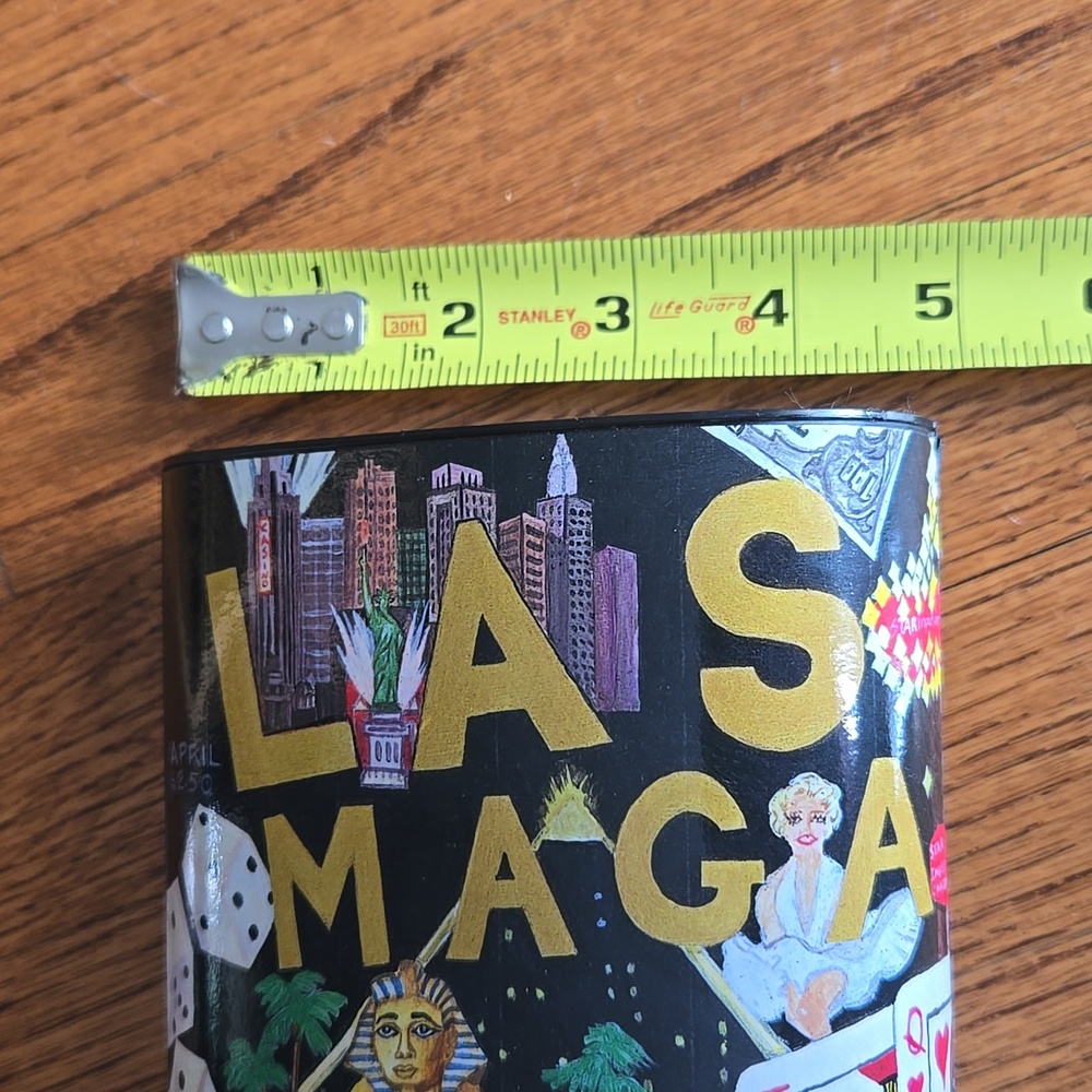 Lutci Y2K Hard Shell "Las Vegas" Themed Shoulder Strap Clutch Bag - Picture 13 of 16